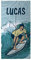 LolaPix Personalisierte Geschenke. Personalisiert Strandtuch. Strand Badetuch mit Namen. Personalisierte Handtuch. Verschiedene Designs und Größen. SURF