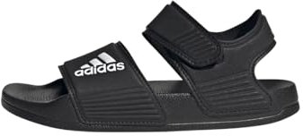 adidas Adilette Sandals TOBOGGANS, Core Black/Cloud White/Core Black, 39 EU