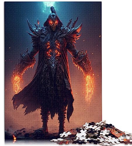 Puzzles für Erwachsene, mechanischer Krieger, 1000-teiliges Puzzle, Holzpuzzle für Erwachsene und Kinder ab 12 Jahren, Lernspiel für Erwachsene, Kinder, Größe: 50x75 cm