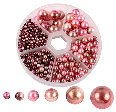 1 Schachtel Haarbänder weißer Schmuck Haarband angaangaq edelstein hochzeitsdeko Ornament Verzierung aufkleben modische Verschönerung Perle Dekorationen Glaswaren Nagelbohrer Vase