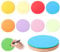 108 Stück Moderationskarten Set 10cm Runde Moderationskarten Origami Papier 8 Farben Moderationskoffer für DIY Kinderhandwerk Schulankündigung Postertafel Dekoration