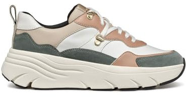Diamanta Damen Sneakers niedrig Salbeigrün / Helltaupe - D36UFE02254CF3H6, Salbeigrün Helles Taupe, 35 EU