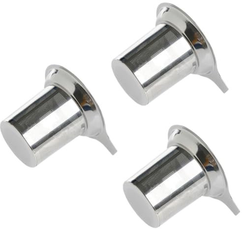 Osmond Teesieb aus Edelstahl, Filter für Teemaschine, Teesieb aus Edelstahl, Teefilter, perforiert