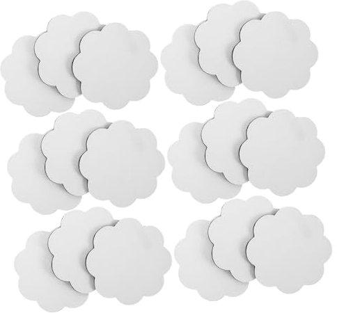 Garneck Posavasos De Sublimación Almohadillas De Plástico 30 Almohadillas para Tazas para