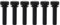 WB02X24790 Grate Rubber Feet for Stove Part Cooktops Replacement Part for Stove Grate Rubber Bumpers