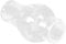 TOGEVAL abat-jour lanterne LED remplacement de cheminée de lampe à huile ancien home decoration room decoration abats-jour verre bebe cheminée lampe à pétrole cheminée pour lampe à pétrole