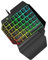 HOMSFOU 1pieza Teclado Mecánico De Mano Retroiluminación para Teclado y Ergonómico para Casa y Entretenimiento Gamer