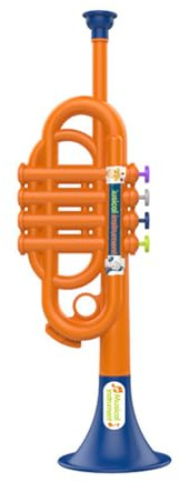 Klaisy Realistische Kinder Trompeten Spielzeug Musikinstrument Spielzeug Für Kinder Musik Interesse Entwicklung Sicheres Bildungsspielzeug Für Kind
