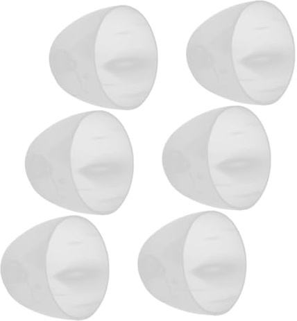 BESPORTBLE 6pcs Boy Girl Bottle Cap Replacement Wide Mouth Plastic and Glass Milk Bottle Caps Lids for Feeding