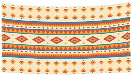 Indianer bedruckter Hintergrund Banner (180 cm x 90 cm), perfekt für Partys, Bars und Dekorationen im Freien