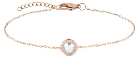 Tamaris Schmuck für Damen - Armband aus Edelstahl mit bunten Zirkoniasteinen, sommerlicher Look zum kombinieren, wasserfest