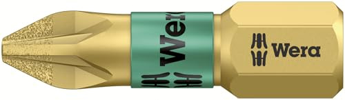 Wera Insert Bit - Carded Pack of 1 Pozidriv Tip Pz 1 25mm