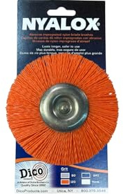 Dico 7200048 4 Medium Nyalox Wire Wheel Brush