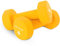 Yes4All DSAX Hex Hanteln Neopren Gewichte Set, 3,6 KG x 2, Orange