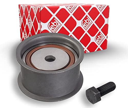 FEBI BILSTEIN 17076 Umlenkrolle Zahnriemen mit Schraube Kompatibel mit VW PASSAT Variant 3B6 078109244H 078109244Q 078109244J