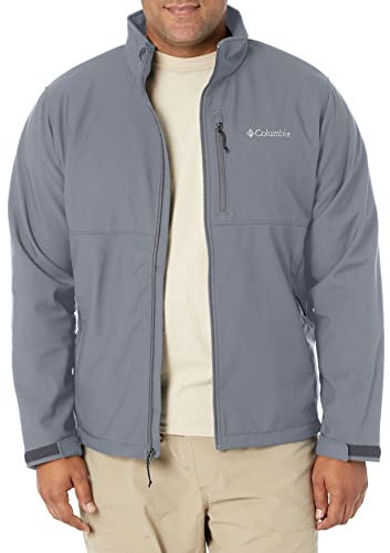Columbia Veste Softshell Ascender-Résistant à l'eau et au Vent Shell, Graphite, XL Homme