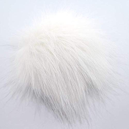 Pro Lana Fell Pompon, Acryl, White Snow, 12-14 cm