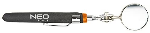 NEO TOOLS Inspektionsspiegel Runde 180-480 mm - Teleskop Inspektionsspiegel - Spiegel mit Teleskopgriff
