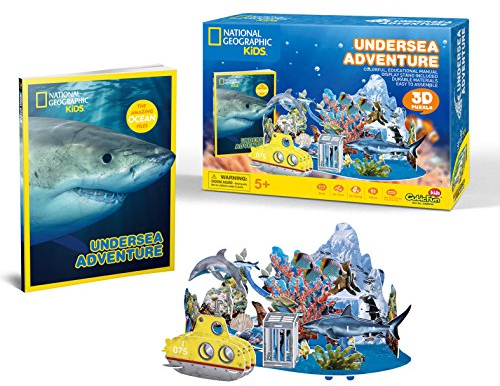 National Geographic – Unterwasserabenteuer – 3D-Puzzle