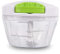 Picadora manual de alimentos con cuerda - Cuenta con 3 cuchillas en acero inoxidable - Para cortar y batir - Picador de verduras, cebolla, ajo, frutas, carne, frutos secos - 450 ml - WE HOUSEWARE