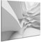 Glass splashback 60 cm x 52 cm | Toughened safety glass kitchen wall splash-back guard | 10645 white | by semUp