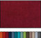 Erwin Müller Fußmatte Mainz, Schmutzfangmatte, Sauberlaufmatte Uni weinrot Größe 115x175 cm - rutschfest, pflegeleicht, für Fußbodenheizung geeignet (weitere Farben, Größen)