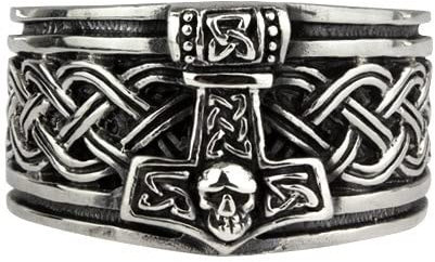 Thorshammer Ring Mjölnir Thors Hammer Thor Mjöllnir Wikinger Mittelalter (65 (20.7))