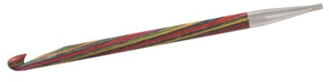 KnitPro K20753 Tunesiche Tunesische Häkelnadel, Wood, Mehrfarbig, 15 cm / 9mm