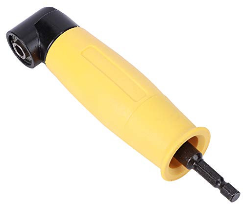 Winkeladapter für Schraubendreher Bohrmaschinen Winkelbohrmaschinen Adapter für rechtwinklige Bohrer Zubehör für Bohrmaschinen für die Holzbearbeitung 90 ° Kunststoff + Edelstahl