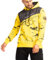 Subliminal Mode Felpa con Cappuccio Uomo Manica Lunga Bicolore con Tasca BX2628, giallo, M