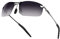 Bloomoak Fahrende Sonnenbrille, polarisierte Sonnenbrille, Farbverlauf Sonnenbrille zum Fahren/UV400 Augenschutz/ultraleicht, Graue Gläser mit Farbverlauf, 42 EU