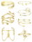 Diamday 7-8 STK Oberarmreif Gold Manschette Armband für Frauen Arm Armband Oberarm Band Armreif Minimalistisch Schlicht Verstellbar Griechische Armbinde Hochzeit Schmuck