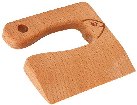 Alomejor Cutter en Bois Coffre-Fort Légumes Fruits Couteau Jouet Montessori Outils de Cuisine pour Enfants Tout-Petits(#2)