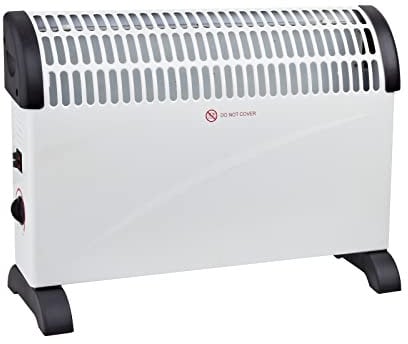 Calefacción convector eléctrico para habitaciones de 25 m² – 3 niveles 750 W/1250 W/2000 W