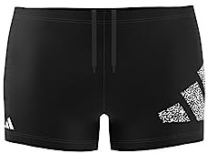 adidas HT2079 Branded Boxer Costume da Nuoto Black/White S