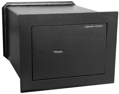 Genie Hand | Coffre-fort Mécanique Mur Invisible Coffre de Sécurité Grand avec Clé et Serrure à Double Carte Coffres-forts pour Argent