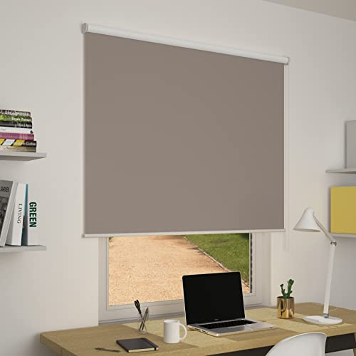 OR Tende - Tenda a Rullo Oscurante TAGO su misura 250x100 cm Personalizzabile per interni per porta finestra e basculante Made in Italy