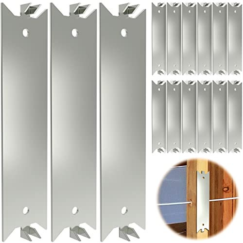 FOROIRON 80 Pack Nail Protection Shield for Wood Studs, Cable Wire Protector, 6 x 1.5 Inch Anti-Nail Plates, Electrical