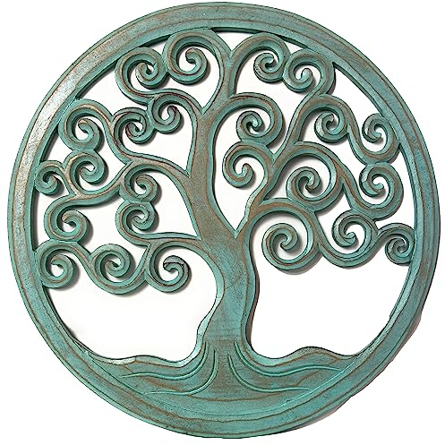 Trintura Baum des Lebens (Herzbaum 40cm türkis)