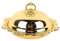 Round Butter Dish with Lid Vintage Butter Serving Plate Gold Butter Cheese Storage Box Butter Container for Refrigerator Countertop Wedding Party