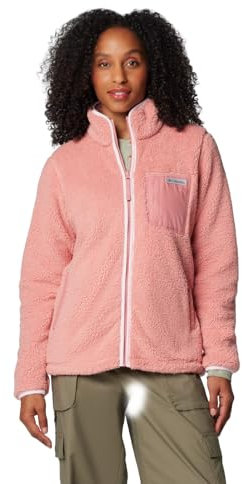 Columbia Damen West Bend Full Zip Ii, Rosa Agave, XXL