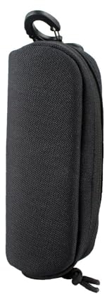 Gfamous Custodia per occhiali, 1 custodia tattica per occhiali, con 2 fibbie a becco d'aquila, custodia per occhiali in neoprene, custodia per occhiali e anello portachiavi per arrampicata, trekking,