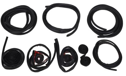 For Y Rubber Seal Weather Strip Soundproof Soundproofing Seal For Model 3 Door Seal Soundproof Kit Door Rubber Weather Pull Seal Strip Front Cover