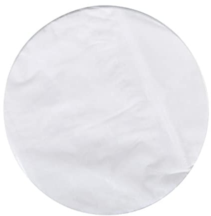 VINTORKY Rundes Backpapier Fasern mit Doppelseitiger Antihaftbeschichtung 50 Blatt Leichtes Ofenölpapier für Grill und Backofen im Haushalt oder Outdoor