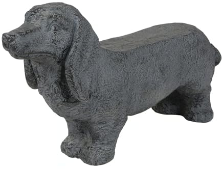 Sesua Deko Dackel XXL Dekobank Dekofigur Hund 75cm