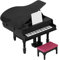 Toyvian 1 Set Dollhouse Piano Musical Instrument Model Piano Cake Topper Mini Grand Piano Mini Furniture Doll House Accessories Doll House Furniture Mini Upright Piano Mini Piano Abs