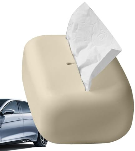 Gacqpli Silikon-Taschentuchbox-Abdeckung und Halter - Papierhandtuchspender, Kreative, Sturzsichere, Rutschfeste Dekorative Boxabdeckung für Den