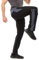 strongAnt Pantalón de Trabajo para Hombre Completamente elástico Berlín Pro con Bolsillos para Rodilleras - Negro-Gris, Talla 48