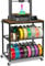 ikkle 3D-Drucker Filament Lagerregal mit Rädern – Schweres Metall Spulenhalter, 3-Etagen 3D Druckerzubehör Organizer für PLA/ABS/TPU/Nylon – Für 3D-Druckstation, Büro & Werkstatt