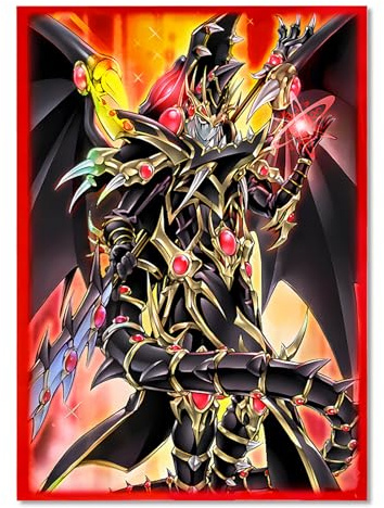 50 PCS Kunstkartenhüllen HD bedruckte Anime-Kartenhüllen für YGO 63 mm X 90 mm Schutzkartenhüllen in japanischer Größe Trading Card Sleeves